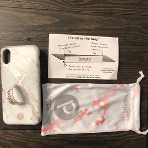 Loopy IPhone X case.